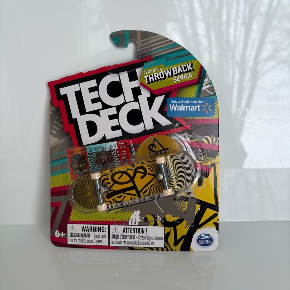 BRAND NEW SEALED TECH DECK THROWBACK SERIES SANDLOT SERIES